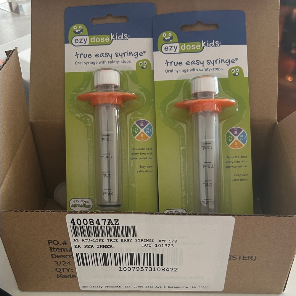 New in box kids dispenser oral accurate dose measure calibrate